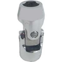 SK Hand Tool 40612 - 3/8" 6PT Flex Chrome Socket - 3/8" Drive